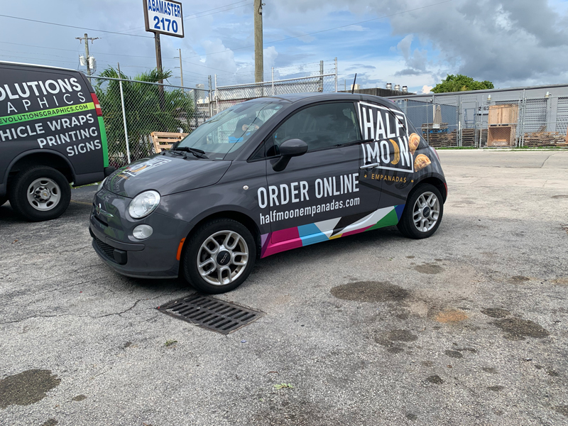 Fiat Half moon mini car