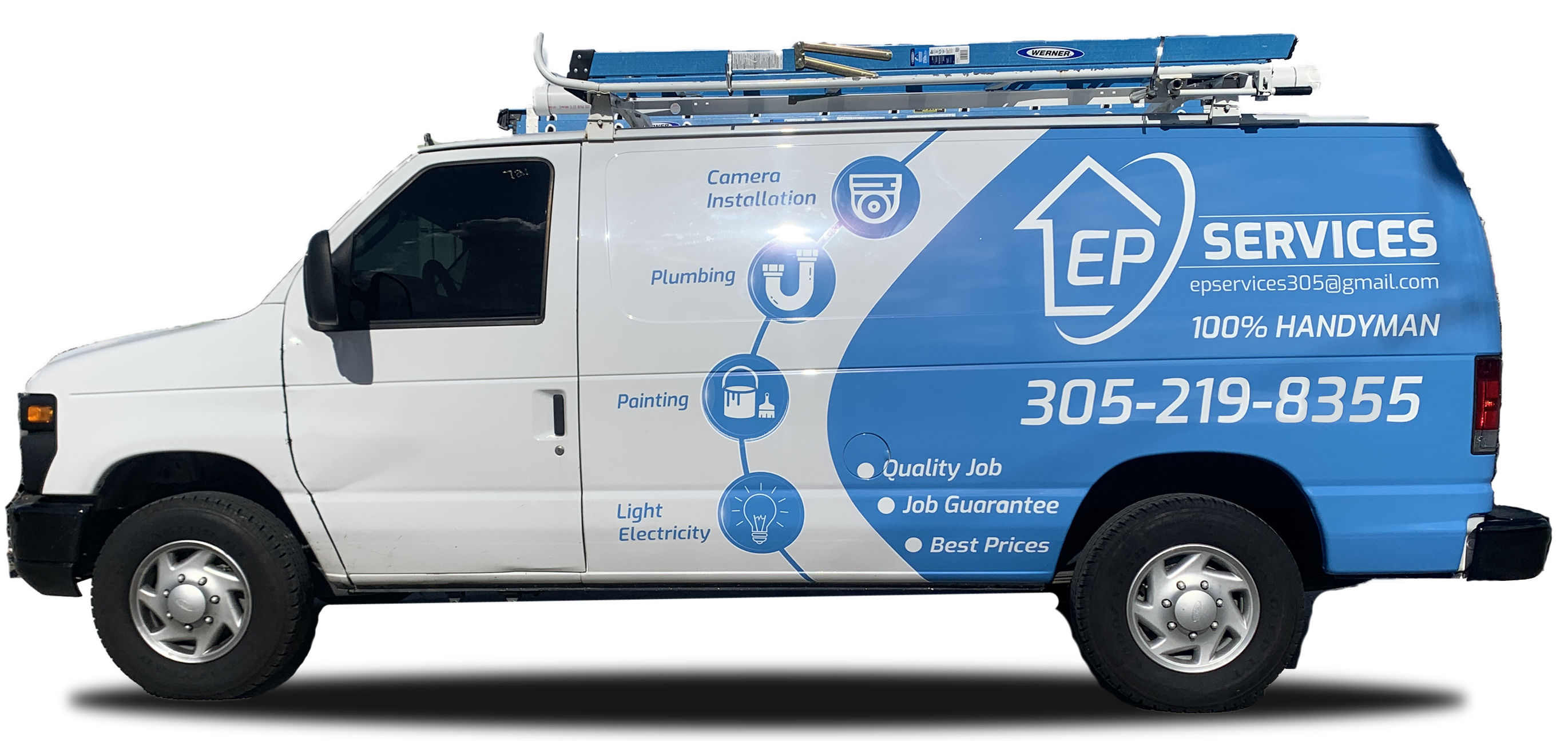 Van partial wrap After