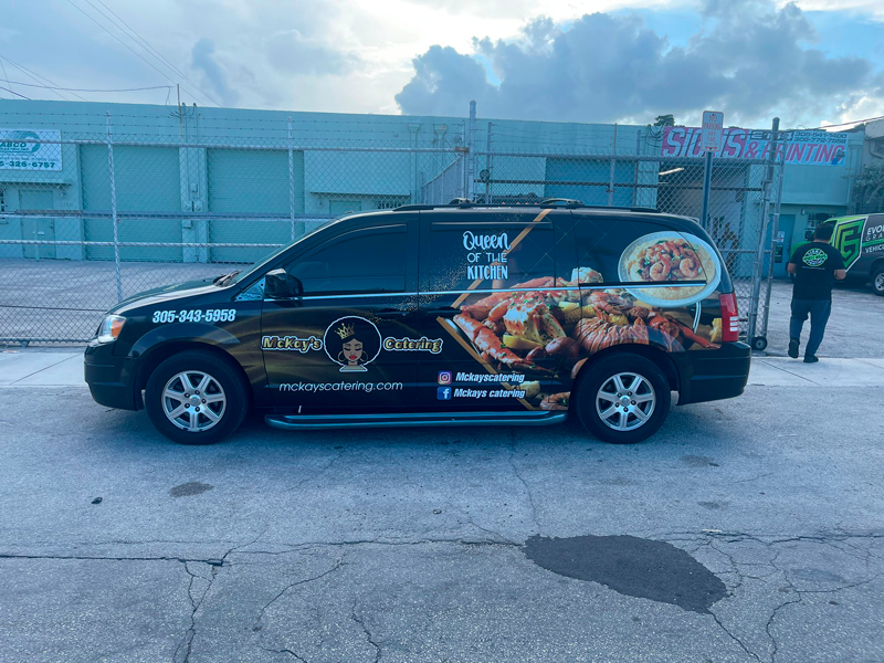 Mckays van full wrap