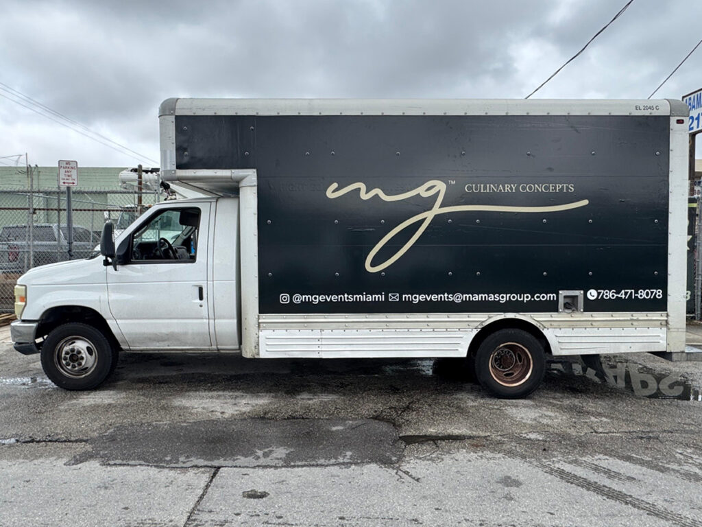 Mg Box Truck Full Wrap