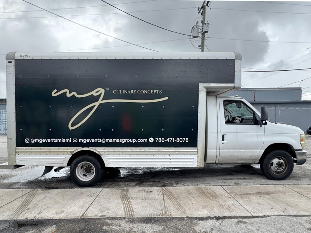 Mg Box Truck Full Wrap